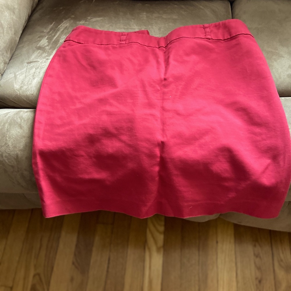 Red skirt